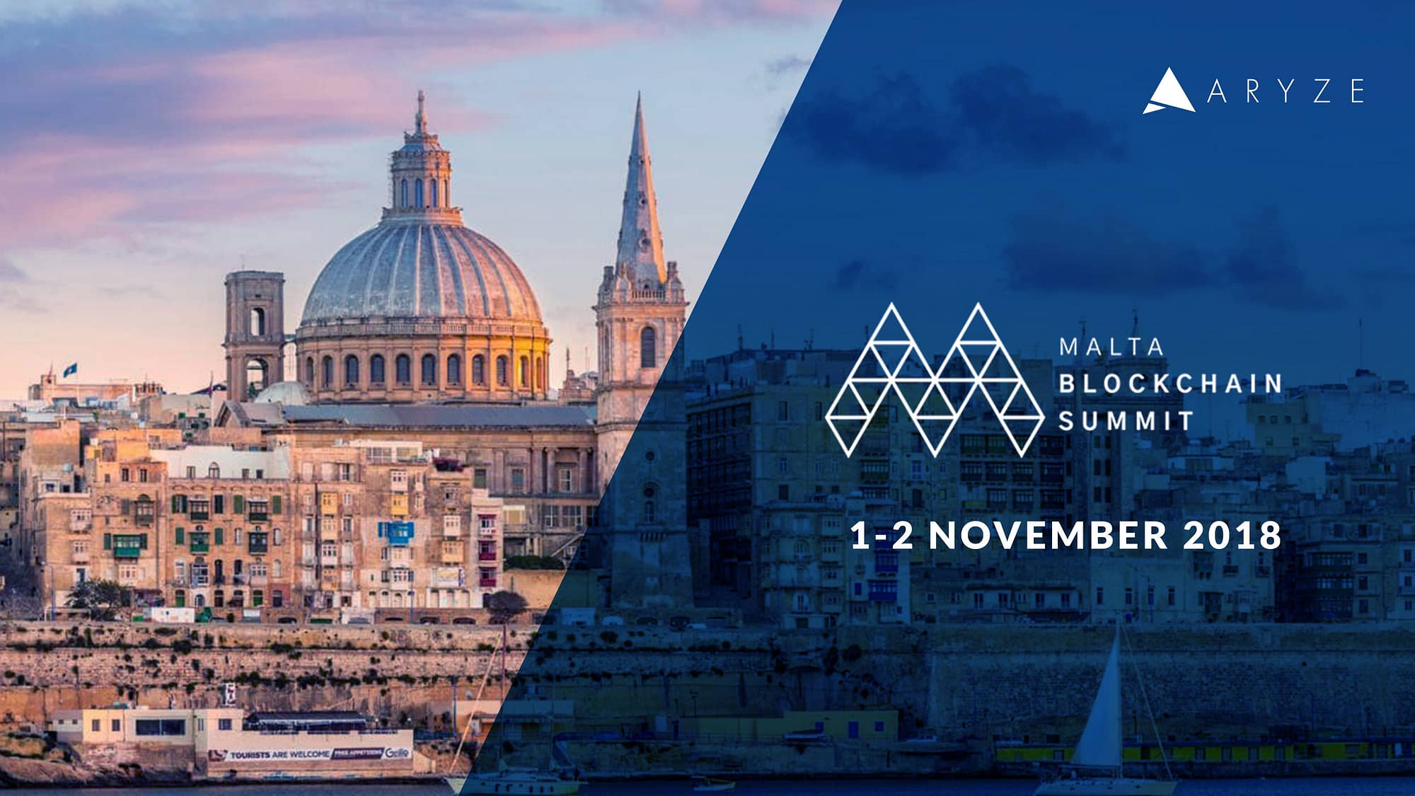 ARYZE to take part of Malta Blockchain Summit