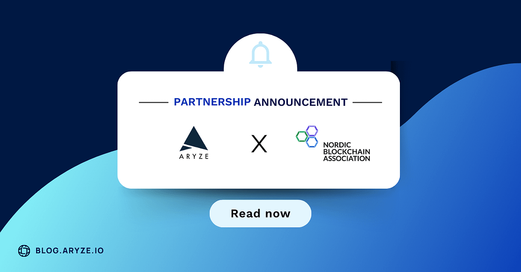 ARYZE Joins Nordic Blockchain Association as Community Partner