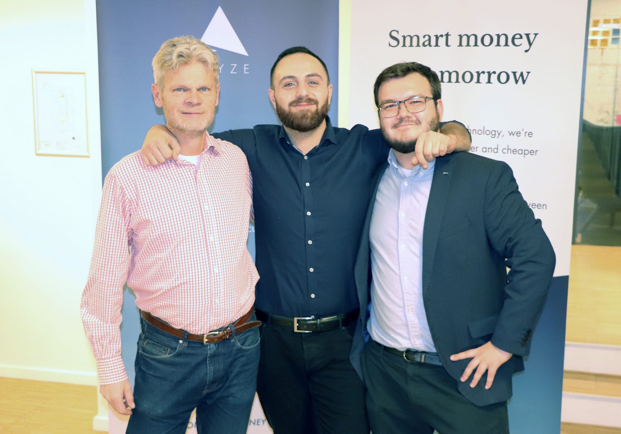 ARYZE Founders (left to right): Morten Nielsen, Jack Nikogosian, Carl Jenster